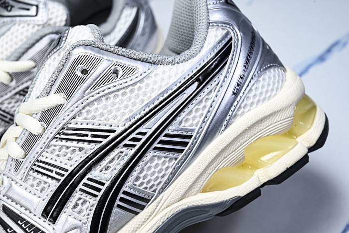 1201A457-101 GEL KAYANO 14 SPORTY AND CASUAL BREATHABLE RUNNING SHOES SILVER/BLACK