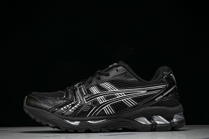 1201A019-006 GEL-KAYANO 14 BLACK/PURE SILVER