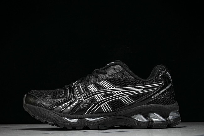 1201A019-006 GEL-KAYANO 14 BLACK/PURE SILVER