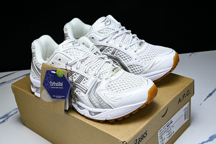 1203A727-100 GEL-KAYANO 14 WHITE/PURE SILVER