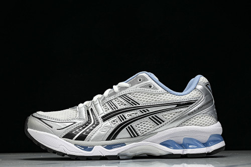 1203A961-101 GEL KAYANO 14 SPORTY AND CASUAL BREATHABLE RUNNING SHOES SKY BLUE/LIGHT BLUE