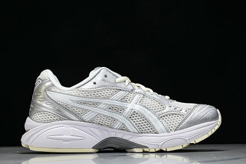1201A457-100 GEL KAYANO 14 SPORTY AND CASUAL BREATHABLE RUNNING SHOES WHITE/PURE WHITE