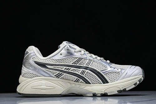 1201A019-200 GEL KAYANO 14 SPORTY AND CASUAL BREATHABLE RUNNING SHOES WHITE/BEIGE