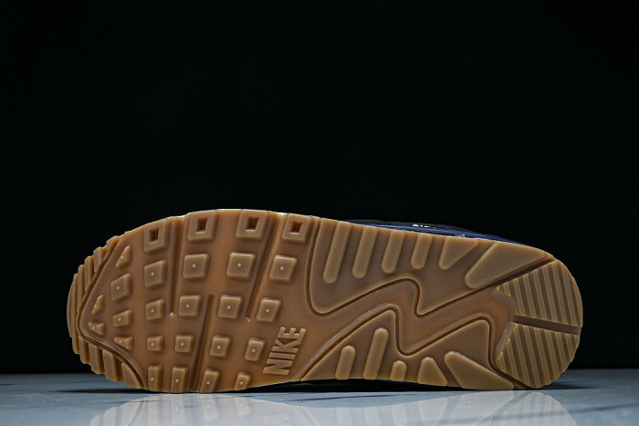 FB9658-400 AIR MAX 90 MIDNIGHT NAVY/BLACK/GUM MEDIUM BROWN/WHITE