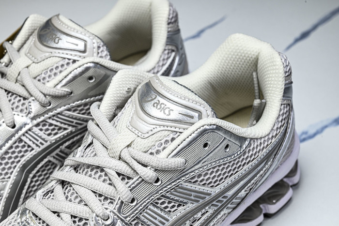 1202A056-021 GEL KAYANO 14 SPORTY AND CASUAL BREATHABLE RUNNING SHOES LIGHT GRAY/GREY