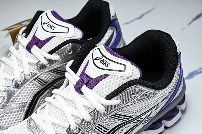 1202A056-111 GEL KAYANO 14 SPORTY AND CASUAL BREATHABLE RUNNING SHOES PURPLE/DARK PURPLE