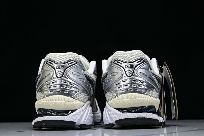 1203A566-100 GEL KAYANO 14 SPORTY AND CASUAL BREATHABLE RUNNING SHOES BEIGE/OFF WHITE