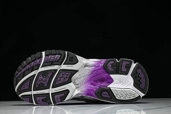 1202A056-111 GEL KAYANO 14 SPORTY AND CASUAL BREATHABLE RUNNING SHOES PURPLE/DARK PURPLE