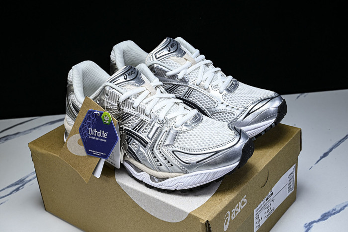 1203A537-110 GEL-KAYANO 14 WHITE/GRAPHITE GREY