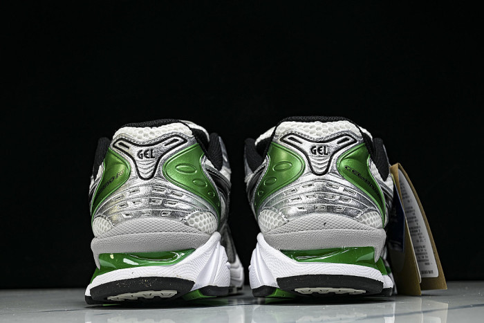 1201A019-110 GEL KAYANO 14 SPORTY AND CASUAL BREATHABLE RUNNING SHOES DARK GREEN/GREEN