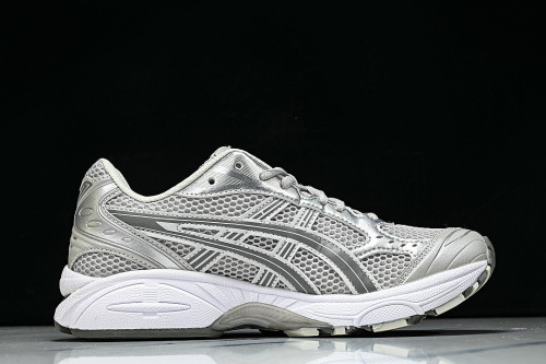 1202A056-021 GEL KAYANO 14 SPORTY AND CASUAL BREATHABLE RUNNING SHOES LIGHT GRAY/GREY