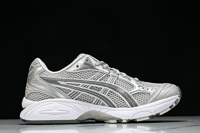 1202A056-021 GEL KAYANO 14 SPORTY AND CASUAL BREATHABLE RUNNING SHOES LIGHT GRAY/GREY