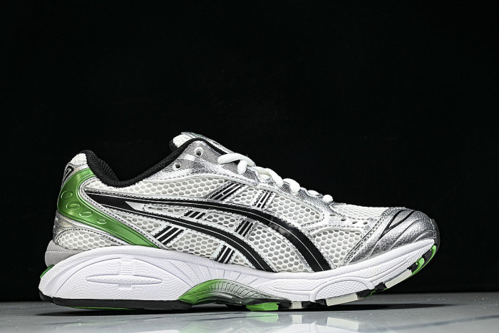 1201A019-110 GEL KAYANO 14 SPORTY AND CASUAL BREATHABLE RUNNING SHOES DARK GREEN/GREEN