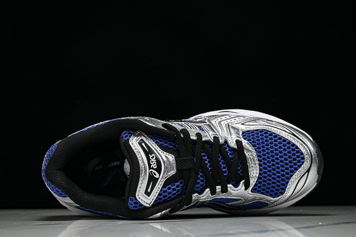 1201A019-401 GEL KAYANO 14 SPORTY AND CASUAL BREATHABLE RUNNING SHOES KLEIN BLUE/NAVY BLUE