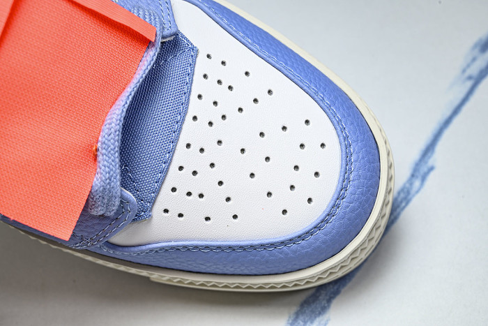 THICK-SOLED MULTI-COLOR CASUAL SPORTS SHOES BLUE/WHITE/BLUE