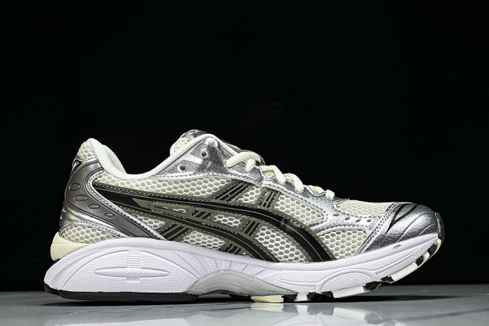 1201A019-108 GEL KAYANO 14 SPORTY AND CASUAL BREATHABLE RUNNING SHOES BEIGE/OFF WHITE