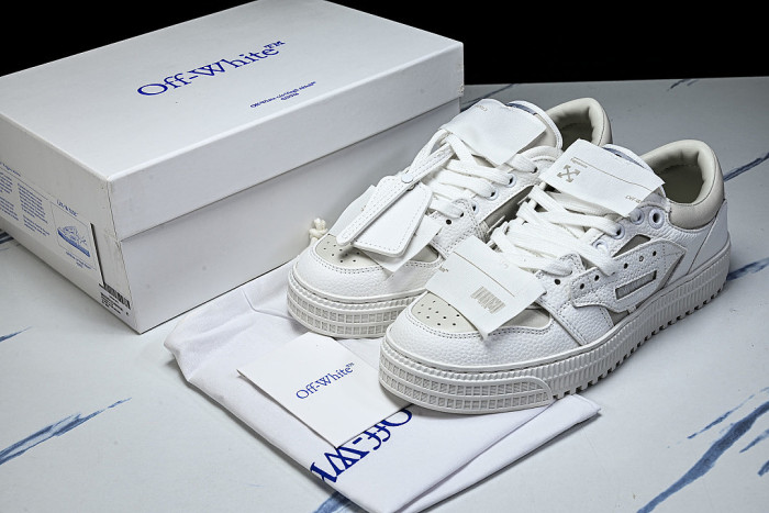 THICK-SOLED MULTI-COLOR CASUAL SPORTS SHOES WHITE/BEIGE/WHITE
