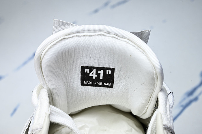 THICK-SOLED MULTI-COLOR CASUAL SPORTS SHOES WHITE/BEIGE/WHITE