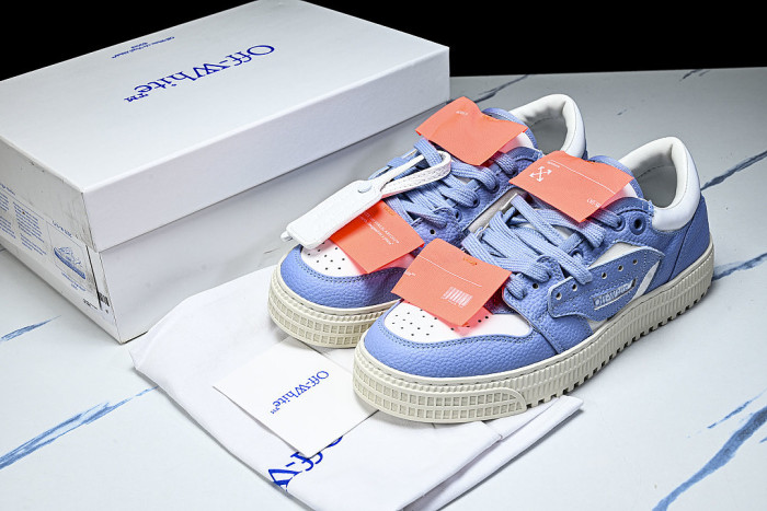 THICK-SOLED MULTI-COLOR CASUAL SPORTS SHOES BLUE/WHITE/BLUE