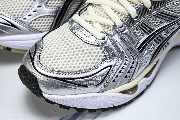 1203A537-200 GEL KAYANO 14 SPORTY AND CASUAL BREATHABLE RUNNING SHOES GOLDEN/WHITE