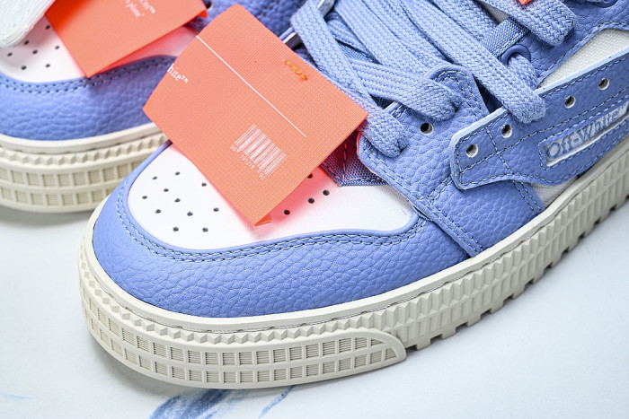 THICK-SOLED MULTI-COLOR CASUAL SPORTS SHOES BLUE/WHITE/BLUE