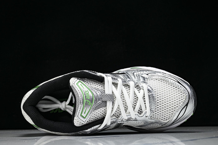 1201A019-110 GEL KAYANO 14 SPORTY AND CASUAL BREATHABLE RUNNING SHOES DARK GREEN/GREEN