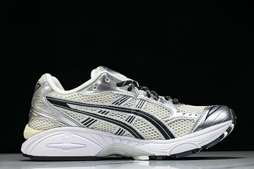 1203A566-100 GEL KAYANO 14 SPORTY AND CASUAL BREATHABLE RUNNING SHOES BEIGE/OFF WHITE