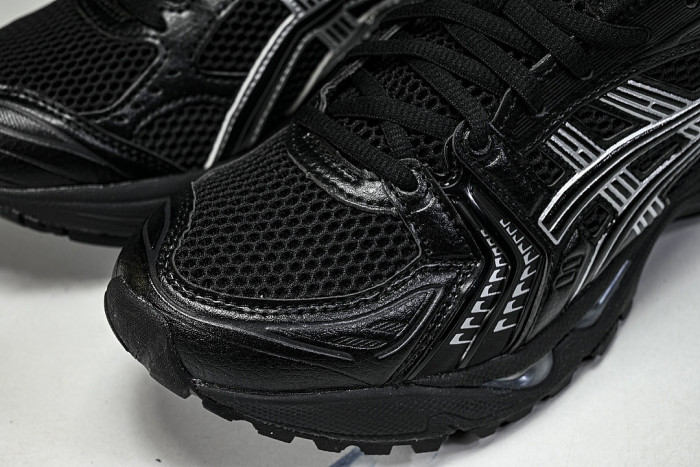 1201A019-006 GEL-KAYANO 14 BLACK/PURE SILVER