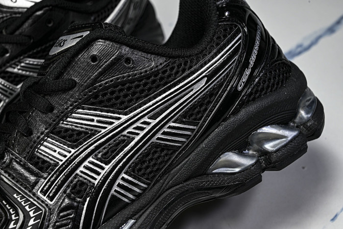 1201A019-006 GEL-KAYANO 14 BLACK/PURE SILVER