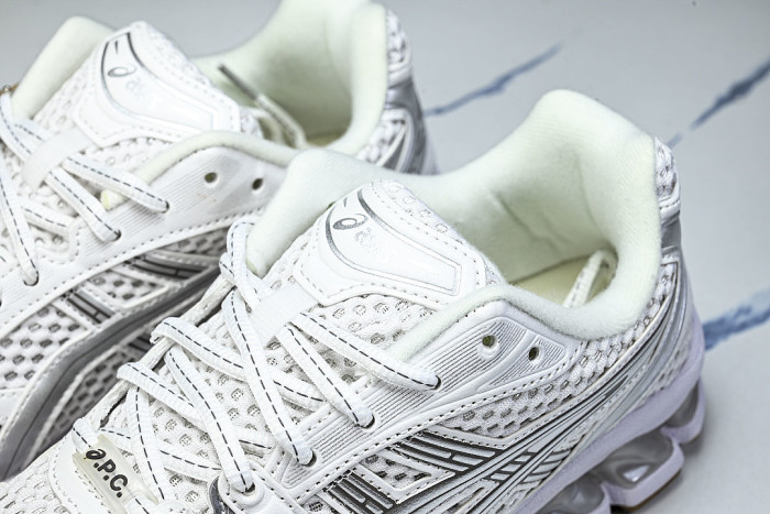 1203A727-100 GEL-KAYANO 14 WHITE/PURE SILVER