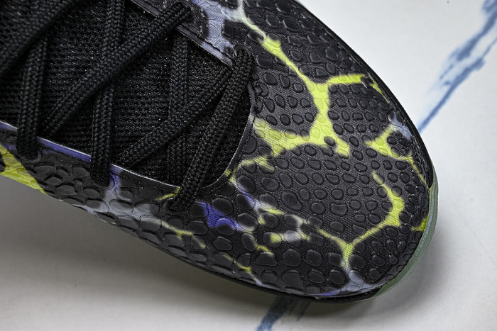 IQ6261-001 KOBE 6 PROTRO BLACK/VENOM GREEN/PURPLE VENOM