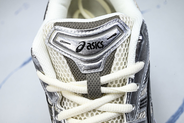 1201A019-108 GEL KAYANO 14 SPORTY AND CASUAL BREATHABLE RUNNING SHOES BEIGE/OFF WHITE
