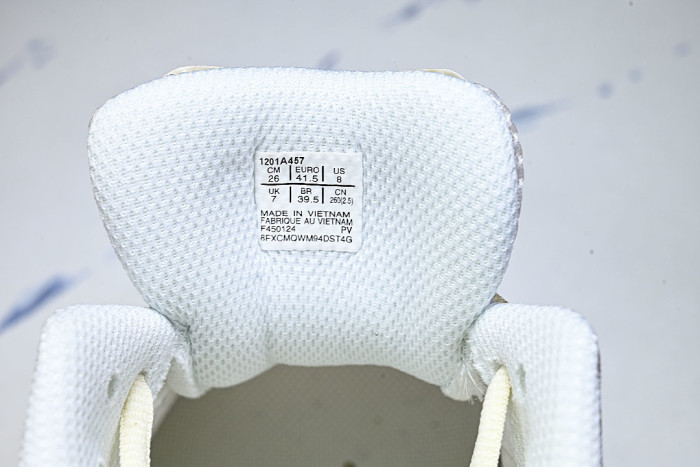 1201A457-100 GEL KAYANO 14 SPORTY AND CASUAL BREATHABLE RUNNING SHOES WHITE/PURE WHITE