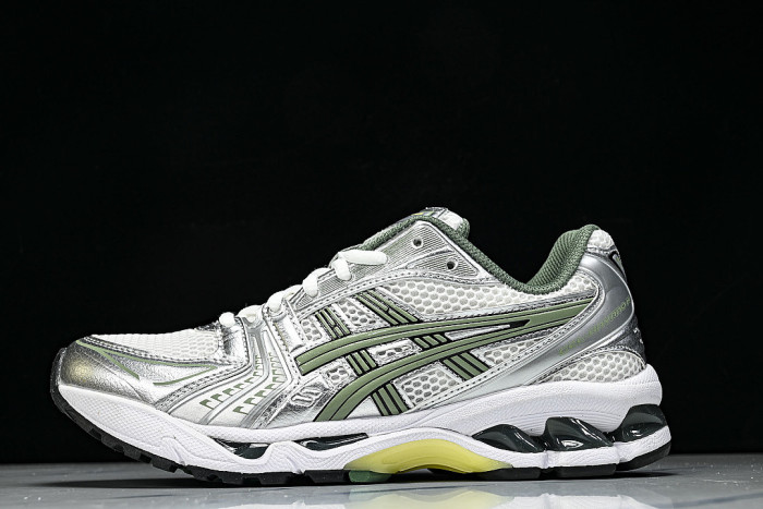 1201A019-107 GEL-KAYANO 14 WHITE/SLATE GREY
