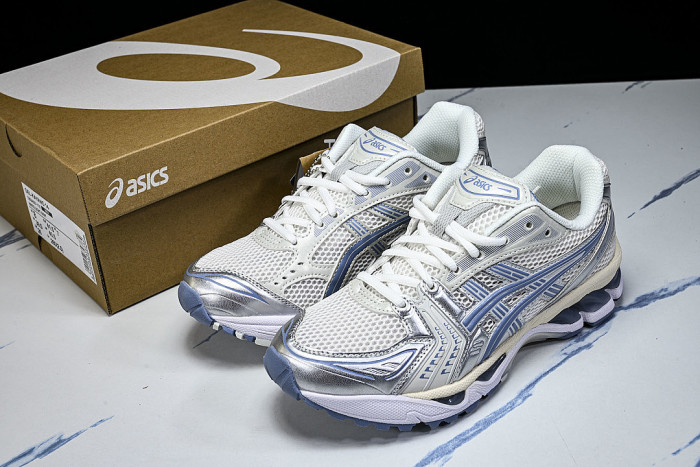1203A537-115 GEL-KAYANO 14 WHITE/LIGHT NAVY