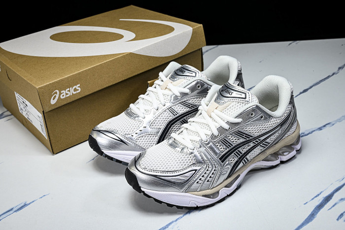 1203A537-110 GEL-KAYANO 14 WHITE/GRAPHITE GREY