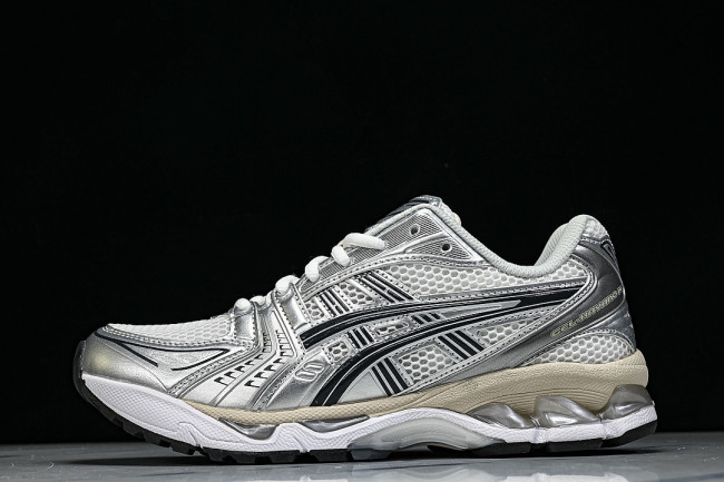 1203A537-110 GEL-KAYANO 14 WHITE/GRAPHITE GREY