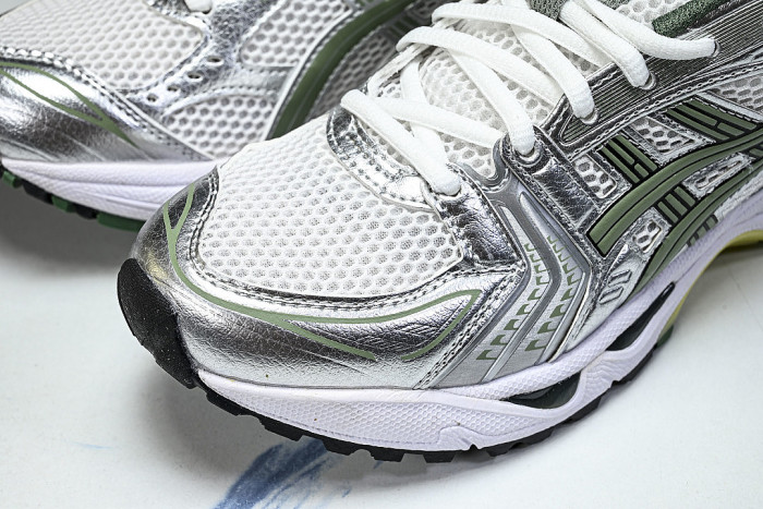 1201A019-107 GEL-KAYANO 14 WHITE/SLATE GREY