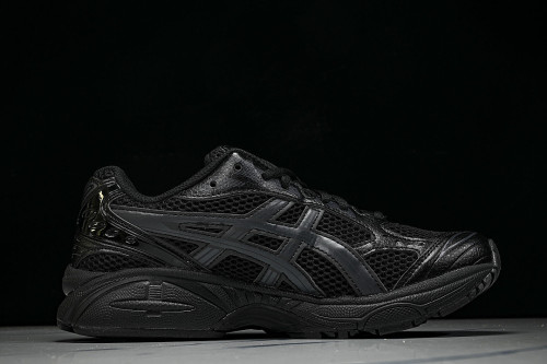 1201A019-001 GEL KAYANO 14 SPORTY AND CASUAL BREATHABLE RUNNING SHOES BLACK/INKINESS