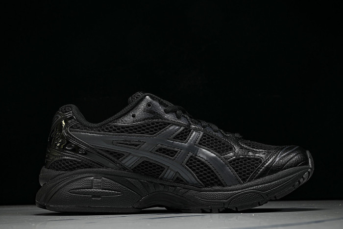 1201A019-001 GEL KAYANO 14 SPORTY AND CASUAL BREATHABLE RUNNING SHOES BLACK/INKINESS