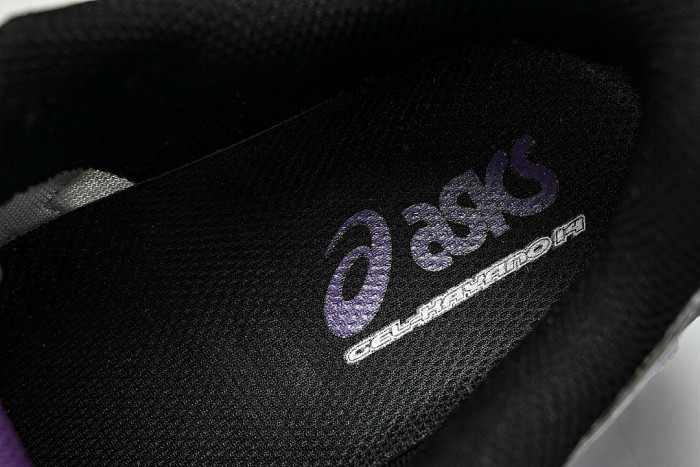 1202A056-111 GEL KAYANO 14 SPORTY AND CASUAL BREATHABLE RUNNING SHOES PURPLE/DARK PURPLE