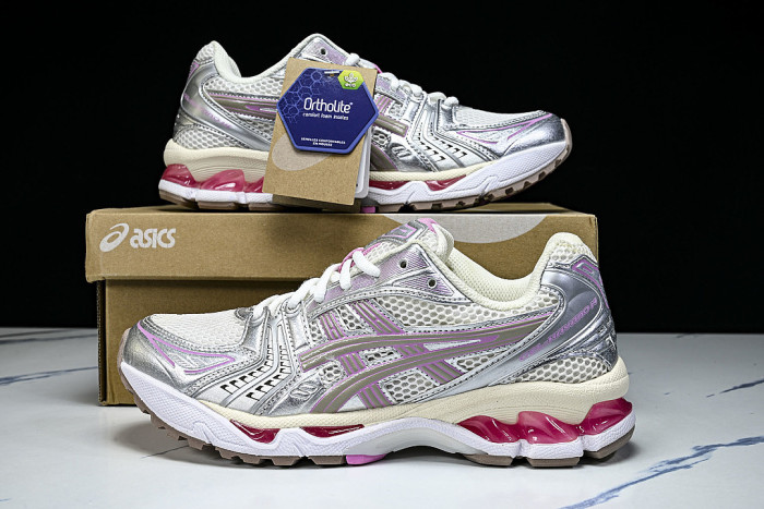 1203A667-100 GEL-KAYANO 14 WHITE/FAWN