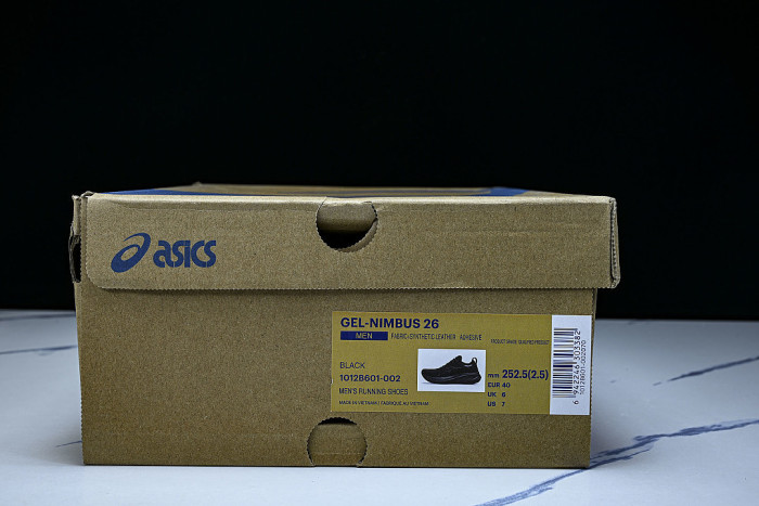 1012B601-002 GEL-NIMBUS 26 BLACK/BLACK