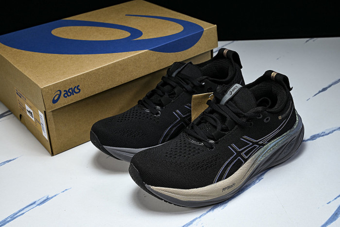 1011B922-001 GEL-NIMBUS 26 PLATINUM BLACK/CHAMPAGNE