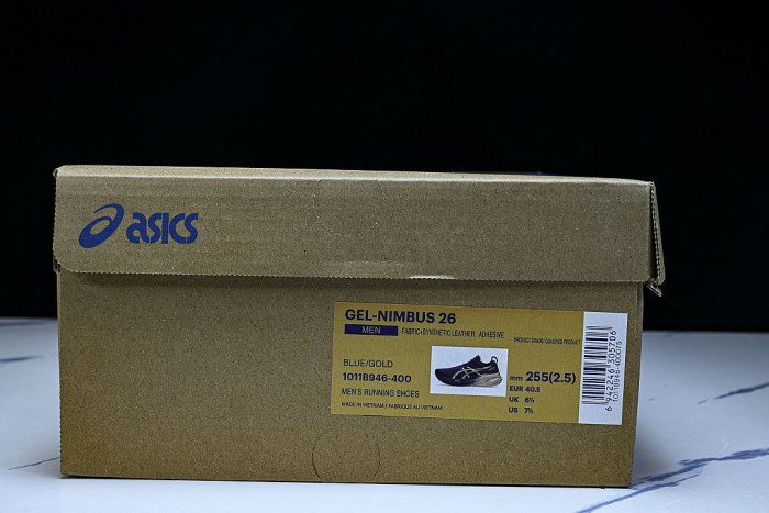 1011B946-400 GEL-NIMBUS 26 PLATINUM BLUE EXPANSE/CHAMPAGNE