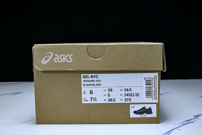 1203A280-003 GEL-NYC BLACK/BLACK