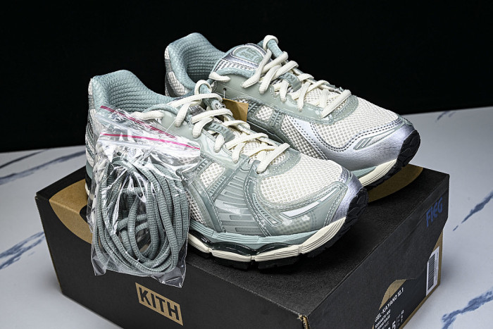 1203A675-100 GEL-KAYANO 12.1 CREAM/SAGE