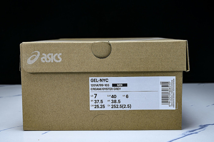 1201A789-103 GEL-NYC CREAM/OYSTER GREY