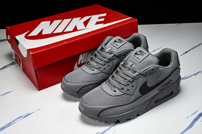 HV4517-003 AIR MAX 90 PREMIUM SMOKE GREY/SMOKE GREY/BLACK