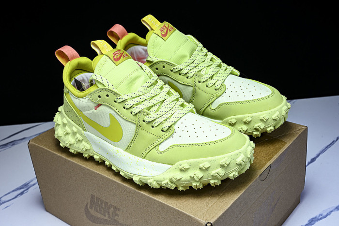 FV4227-700 AIR 1 ELEMENT GORE TEX LOW TOP RUNNING SHOES GRASS GREEN/LIGHT GREEN